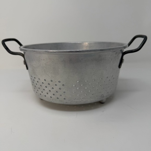 Royal Chef Aluminum Colander Vintage USA - Picture 5 of 12